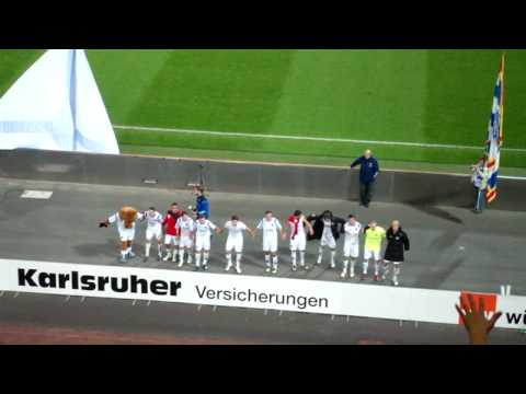 KSC - Bayer Leverkusen nach dem Spiel