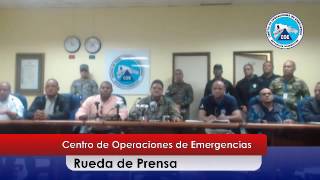 COE eleva a 24 provincias en alerta por huracán Matthew COE eleva a 24 provincias en alerta por huracán Matthew
