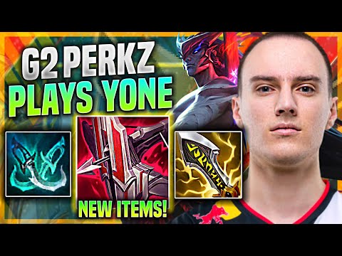 PERKZ PICKS YONE WITH NEW ITEM IMMORTAL SHIELDBOW! - G2 Perkz Plays Yone MID vs Yasuo | Preseason 11