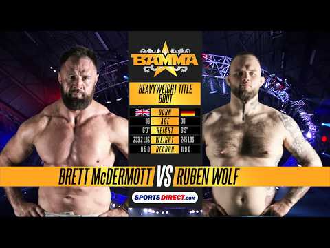 Brett McDermott vs Ruben Wolf full fight