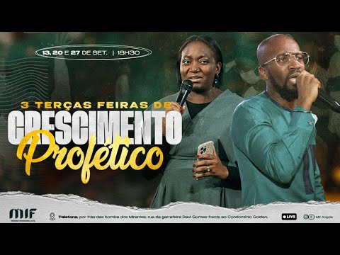 3 TERÇAS-FEIRAS DE CRESCIMENTO PROFÉTICO | Dia #1 | 13 Set 2022 | com o Pastor Rosário Neto.