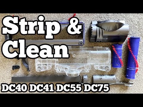 Dyson DC40 DC41 Floor Head Take Apart & Clean