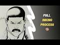 Drawing Thragg From Invincible Inking Tutorial Step By Step Real Time X2