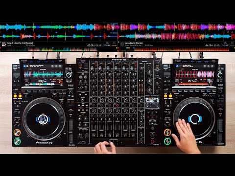PRO DOES INSANE MIX ON THE CDJ-3000 & DJM-V10 - Fast and Creative DJ Mixing