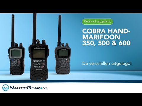 Een Cobra HH 350, HH 500 of HH 600 handmarifoon kopen? Dit zijn de verschillen!
