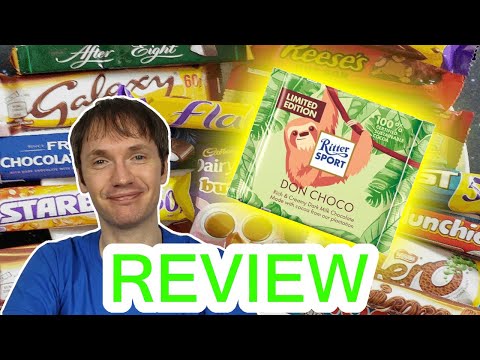 Ritter Sport Don Choco Limited Edition Dark Milk Chocolate Bar Review