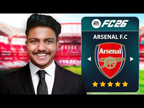 I Became The Arsenal Manager😎Arsenal Career Mode Begins🔥 FC26