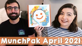 MunchPak April 2021 | Unboxing & Taste Test