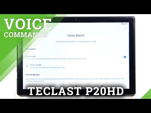 Open Assistant Settings and Disable Hey Google Option  - TECLAST P20HD