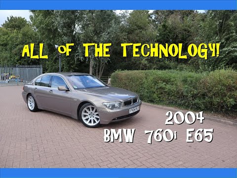 All of the technology! 2004 BMW 760i E65 V12 (it baffled me) - Real Road Test