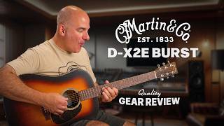 Video thumbnail for Martin D-X2E Ziricote Burst Review: Budget-Friendly Martin with Pro Potential? | Guitar Gear Review by Jason Carey Guitar!