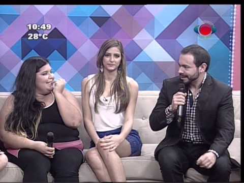 Pamela Ovelar nos visita en Con Buena Onda. 18-08-2014