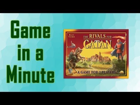 Game in a Minute Ep 63: The Rivals for Catan