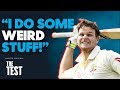 I Do Some WEIRD Stuff Steve Smith Teammates React To Smith S HILARIOUS Batting Ritual