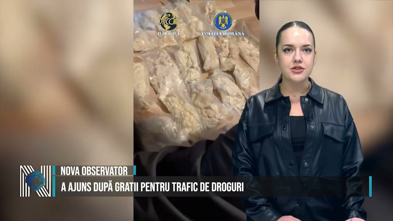 A AJUNS DUPĂ GRATII PENTRU TRAFIC DE DROGURI