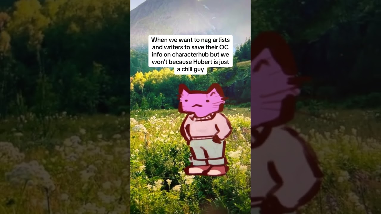 were chill like that 💜 #characterhub #fyp #artistresources #website #oclore #arttok