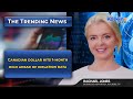 Canadian dollar hits 1-month high ahead of inflation data