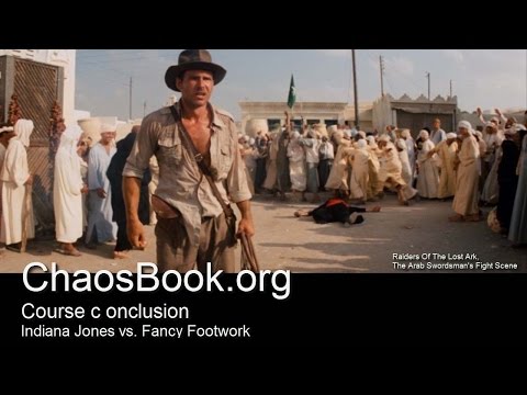 ChaosBook.org Conclusion - Indiana Jones vs. Fancy Footwork