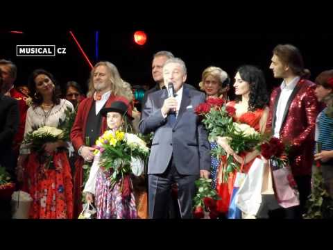 Karel Gott - muzikál Čas růží - premiéra