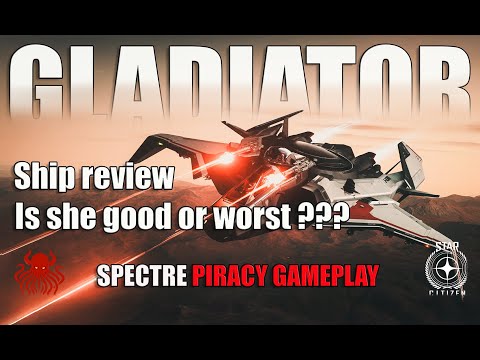 Star Citizen Gladiator as Bomber