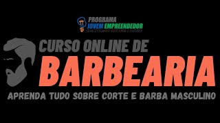 CURSO ONLINE DE BARBEIRO JOVEM EMPREENDEDOR