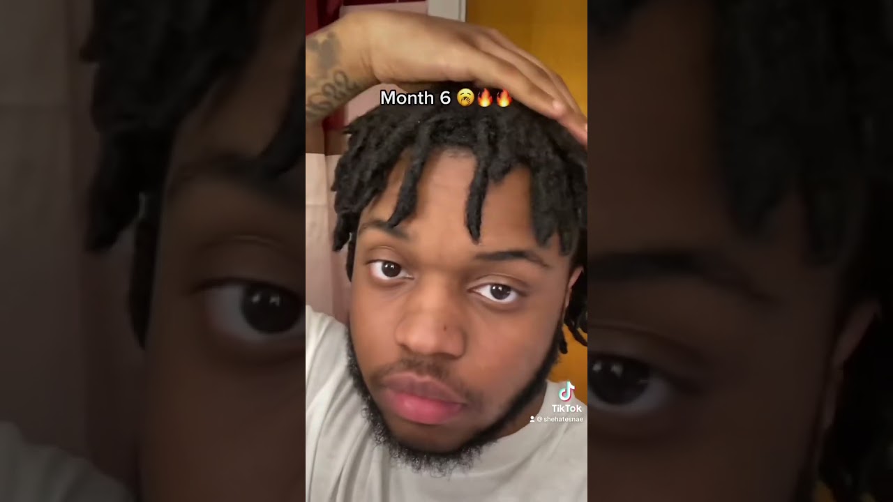 6 months in 🔥🔥🔥 #dreads #locjourney #locs #shortlocs #starterlocs #dreadjourney #dreadhead