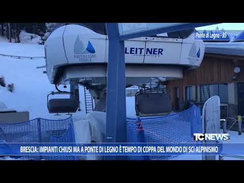 Brescia: Ski lifts are closed, but it's time for the Alpine Skiing World Cup in Ponte di Legno.