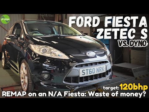 FIESTA ZETEC S mk7 vs. Dyno | Remapped Ford Proves Me WRONG!