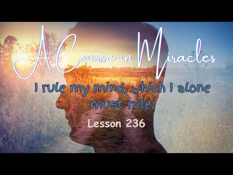 ACIM💫Lesson 236 #acourseinmiracles #acim