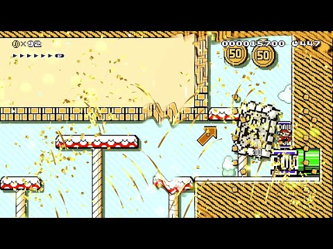 Skillful Platformer 1/3 by Armored103 - Super Mario Maker 2