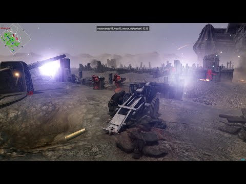 Imperial Guard vs Eldar 40K Battle - Men of War: Assault Squad 2