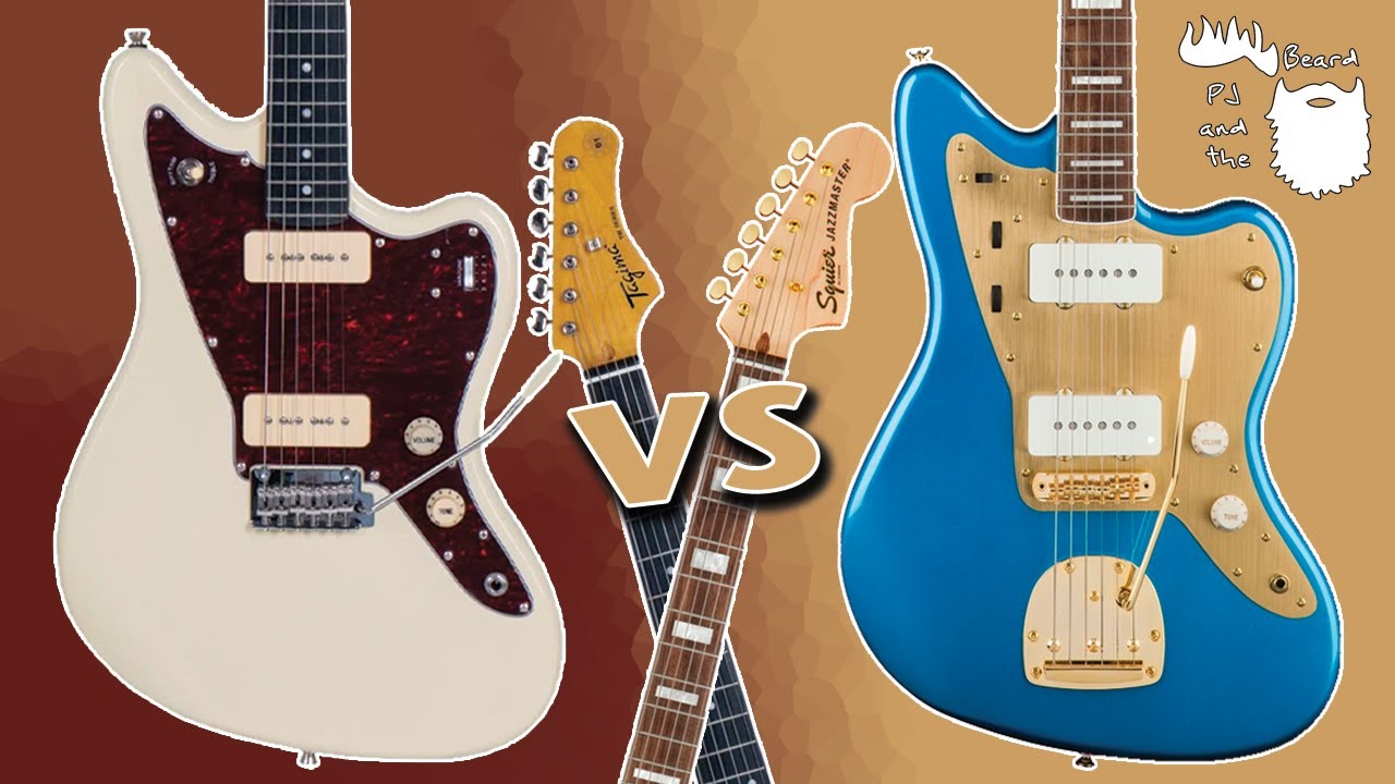 Tagima Woodstock TW-61 vs Squier 40th Anniversary Jazzmaster - Dare to Compare