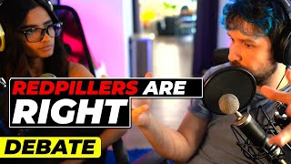 Feminist Gets Redpilled, Has An Identity Crisis Debate w/ Destiny | FARHA FRIDAY