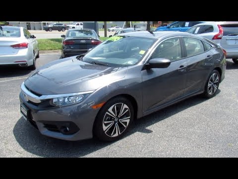 *SOLD* 2018 Honda Cvic EX-T Sedan Walkaround, Start up, Tour and Overview