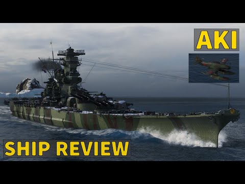 Aki - New T10 Japanese Steel Hybrid Battleship | World of Warships