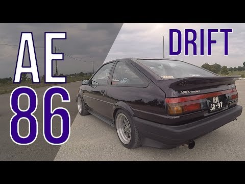 Teaser Toyota Corolla AE86 usado para o que foi feito  - Domingo Youtube Yuri Francês
