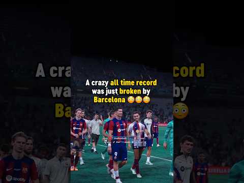Barcelona wonder kid BREAKS CRAZY RECORD 😳🌟 #football