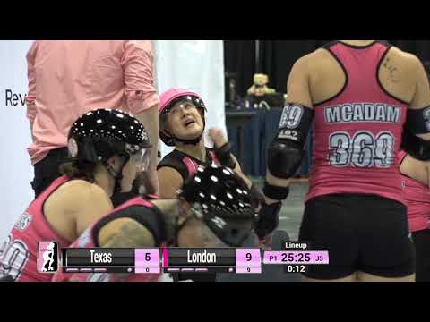 2018 International WFTDA Playoffs - Atlanta Game 11: Texas Rollergirls v London Rollergirls