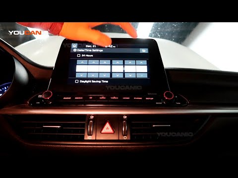 2019-Present Kia Forte – How to Set Time Clock on Car Stereo