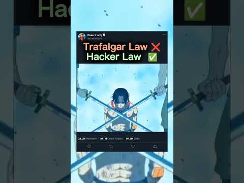 Trafalgar Law x Hacker Law #shorts #onepiece #trafalgarlaw