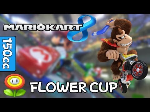 Mario Kart 8 - Flower Cup 150cc (multiplayer)