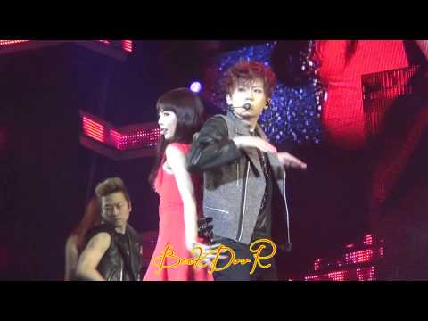[Fancam] 130202 United Cube Concert Sungjae-Sohyun vs hyunseung-Hyunah - Trouble Maker