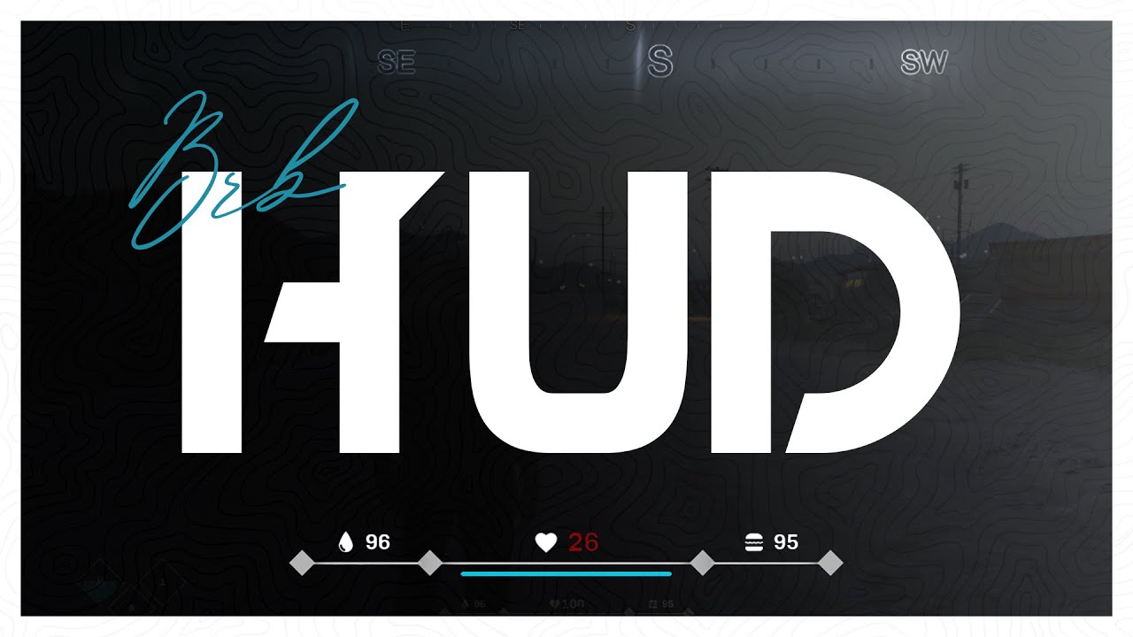 🧮 BRB Hud [ESX/QB] - Modern Hud, Oval Map, Speedometer, Compass thumbnail 2