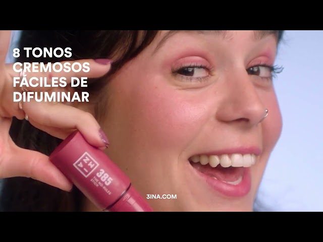 Vídeo relacionado con 3INA MAKEUP - The No - Rules Bling Stick - Iluminador en Barra - 3 en 1: Ojos, Labios y Mejillas - Con Perlas Luminosas - Fácil de Difuminar - Para Rostro y Cuerpo - Modulable - Vegan - Cruelty Free