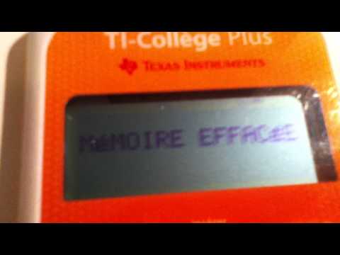comment trouver alpha a la calculatrice