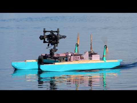 Building a Gyro Stabilized Hyperlapse Drone Boat