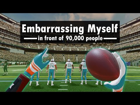 The NFL made a VR game - NFL Pro Era