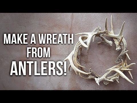Antler Wreath DIY