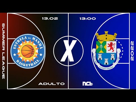 ESTRELA DA MANHÃ X DIADEMA - NCB SUMMER LEAGUE ADULTO M 2022