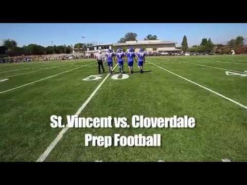 St. Vincent vs. Cloverdale football